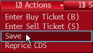 CDS functions on the Bloomberg Terminal.
