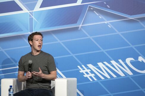 Facebook CEO Mark Zuckerberg