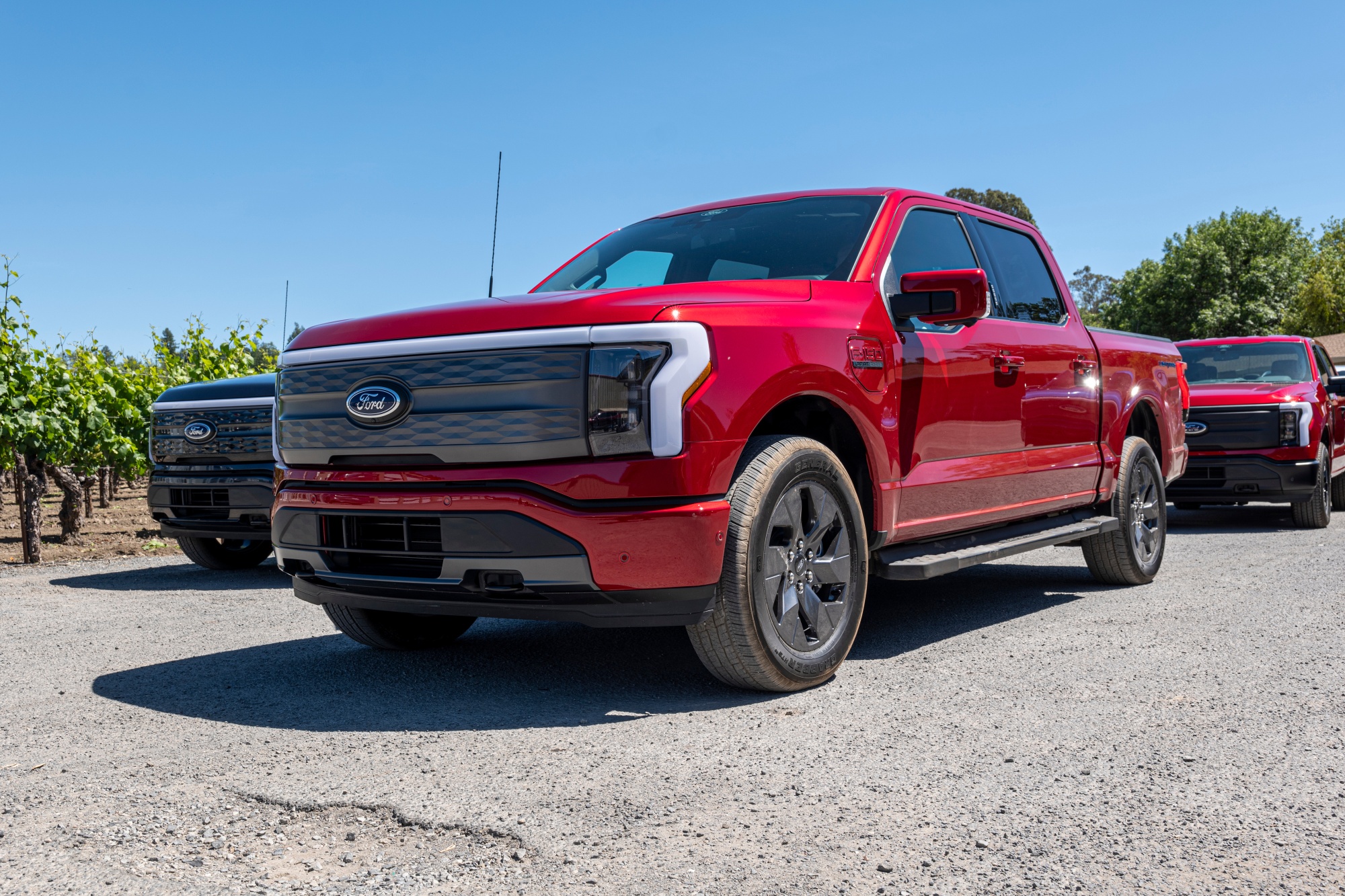 Ford ev deals truck price