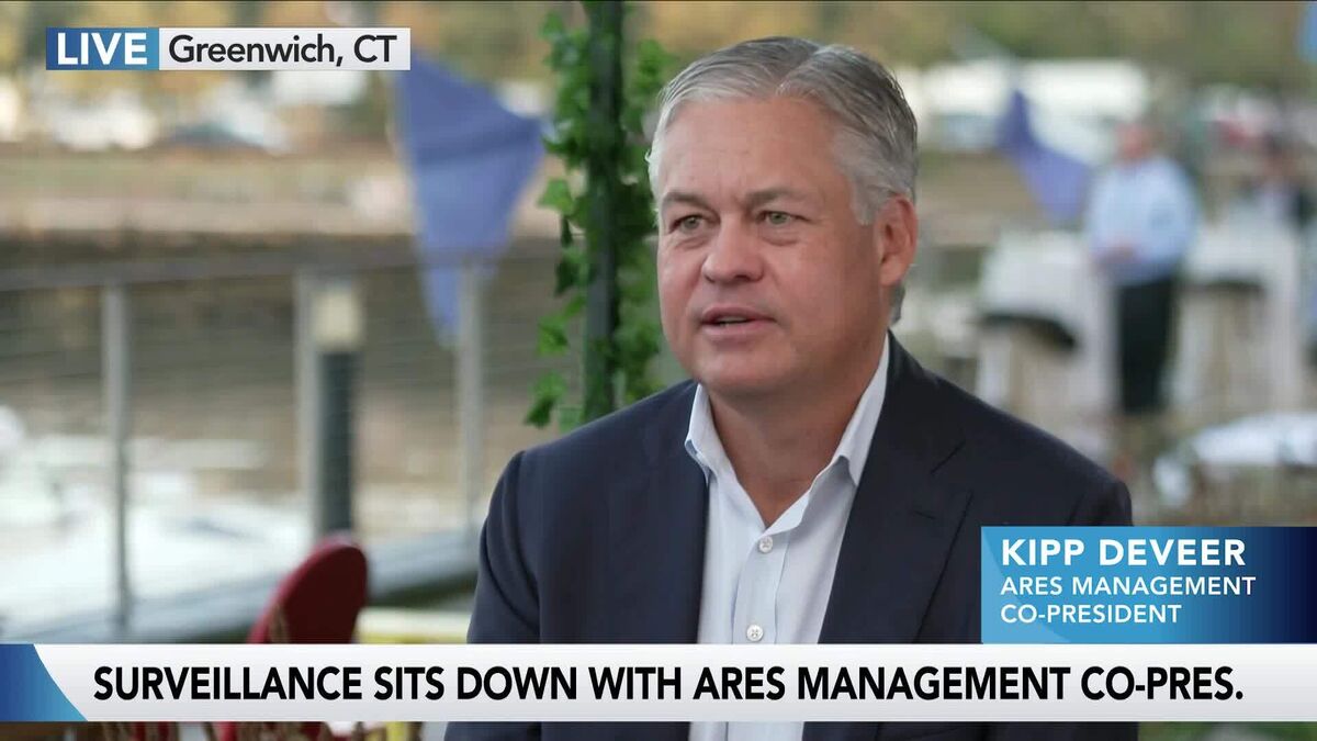Ares’ deVeer on AI Data Center Boom, Inflation Concerns