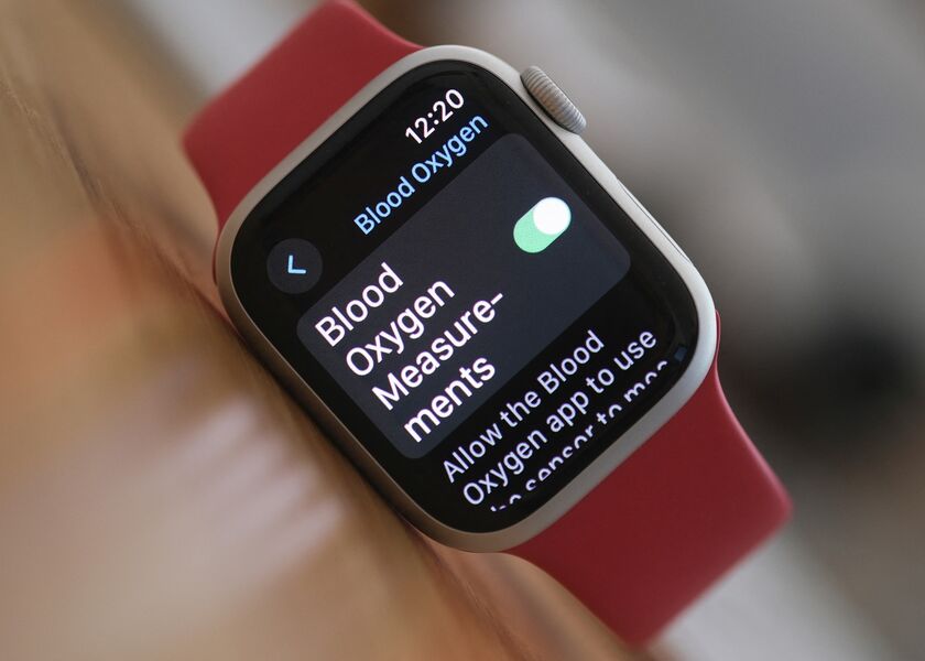 US-INTERNET-PATENT-APPLE-MASIMO