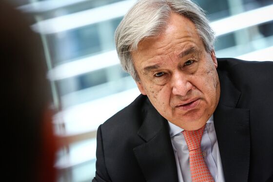UN’s Guterres Blasts Shipping, Aviation Climate Targets as Too Lax