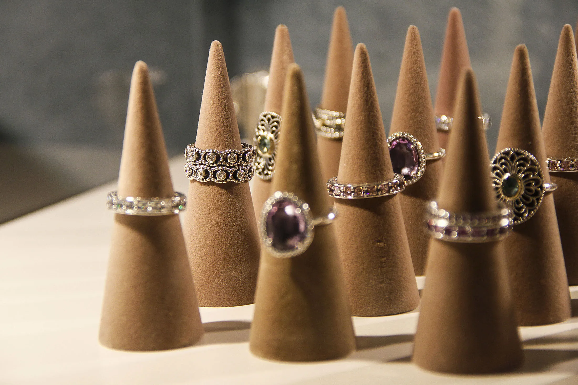 Inside A Pandora A/S Jewelry Store As Stock Revives
