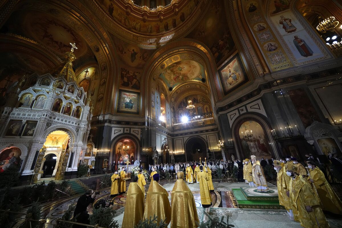 Church Of Our Saviour Christmas Fair 2022 Orthodox Christians Observe Christmas Amid Virus Concerns - Bloomberg
