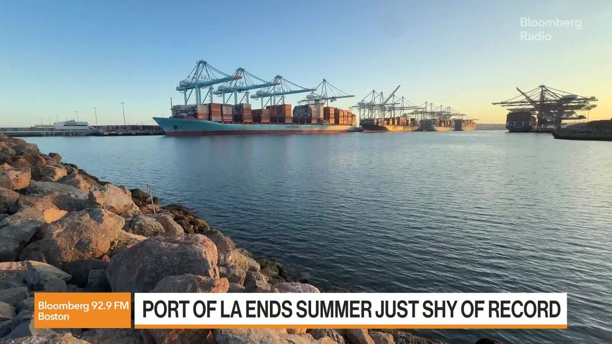 LA Port’s Container Surge Comes to an End