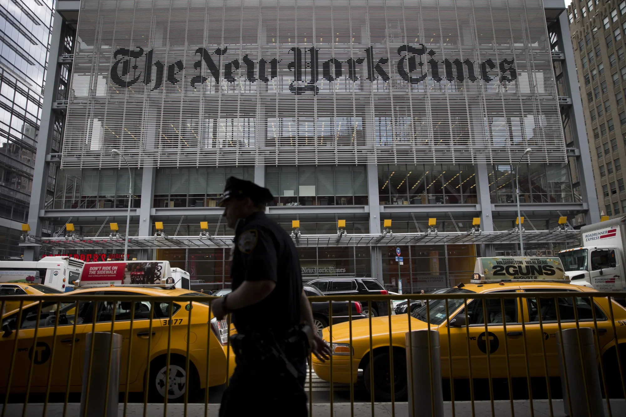 The New York Times Co. offices in New York, U.S.