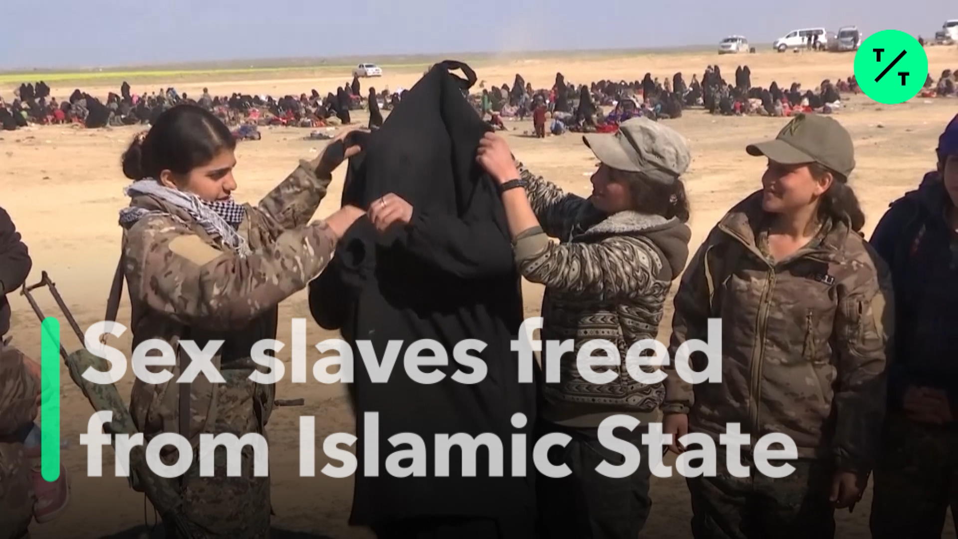 Watch Sex Slaves Freed From IS - Bloomberg