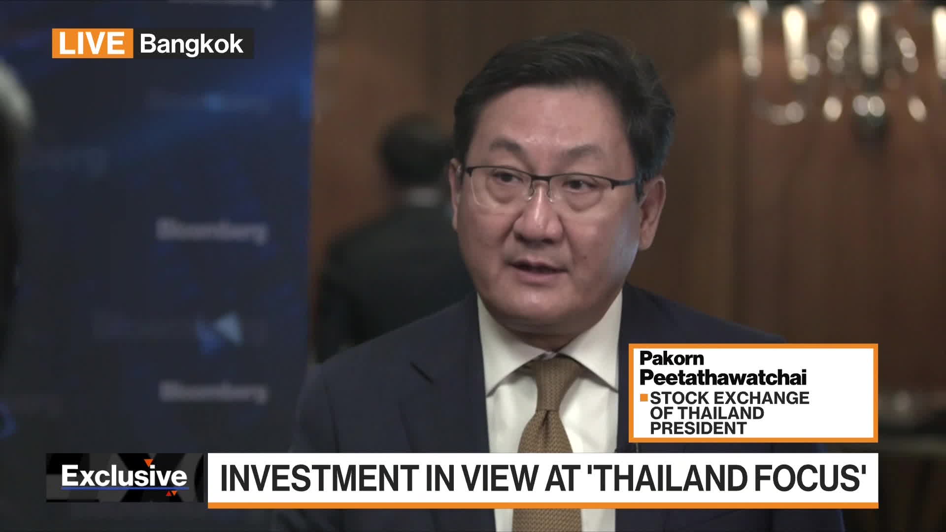 Watch Thailands Stock Exchange Sees More Fund Inflows Into Equities