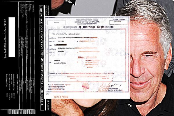 Epstein’s Girlfriend Married a Woman, Showing How He Gamed Immigration
