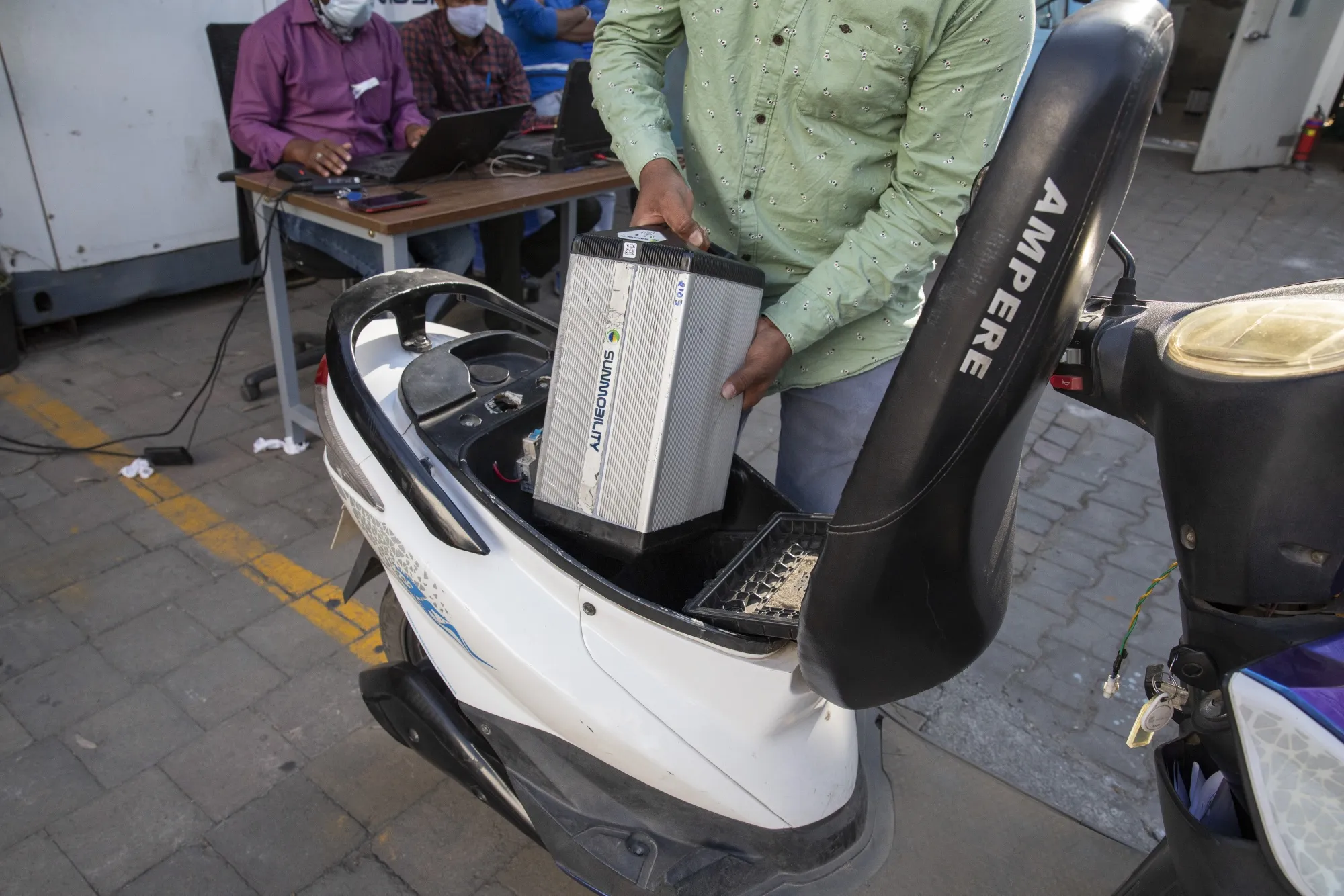 Battery swapping is being seen in India as a way to help electrify what is the world’s largest fleet of two- and three-wheel vehicles.