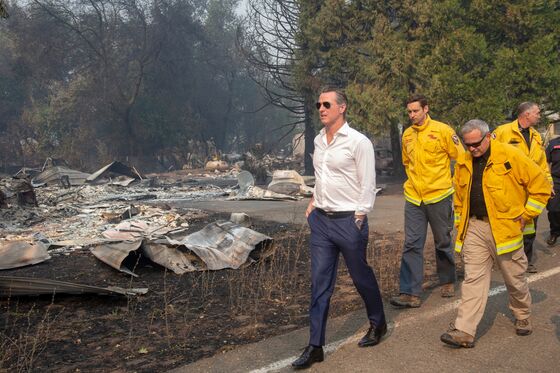 PG&E Removes California Governor From $13.5 Billion Fire Deal