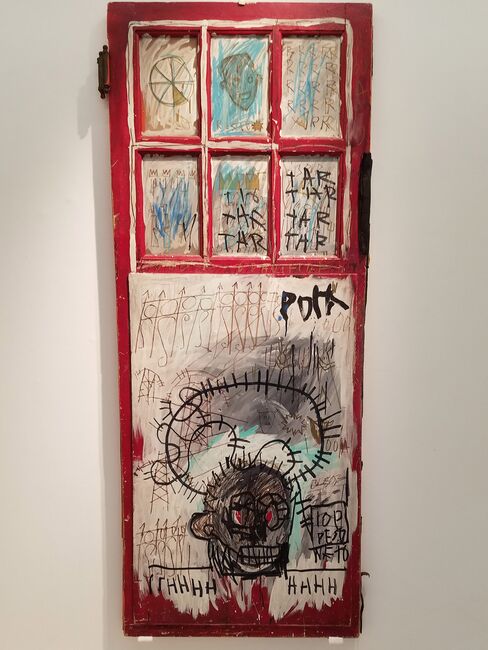 "Pork" by Jean-Michel Basquiat led Christie's auction in London on June 29.