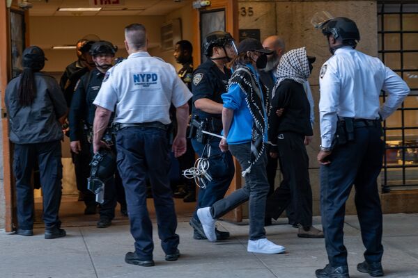 Pro-Palestine Protesters Take Over Columbia University's Butler Library