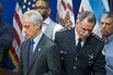 Mayor Rahm Emanuel and Police Superintendent Garry McCarthy hold a press conference to address the arrest of police officer Jason Van Dyke on Nov. 24, 2015 in Chicago.
