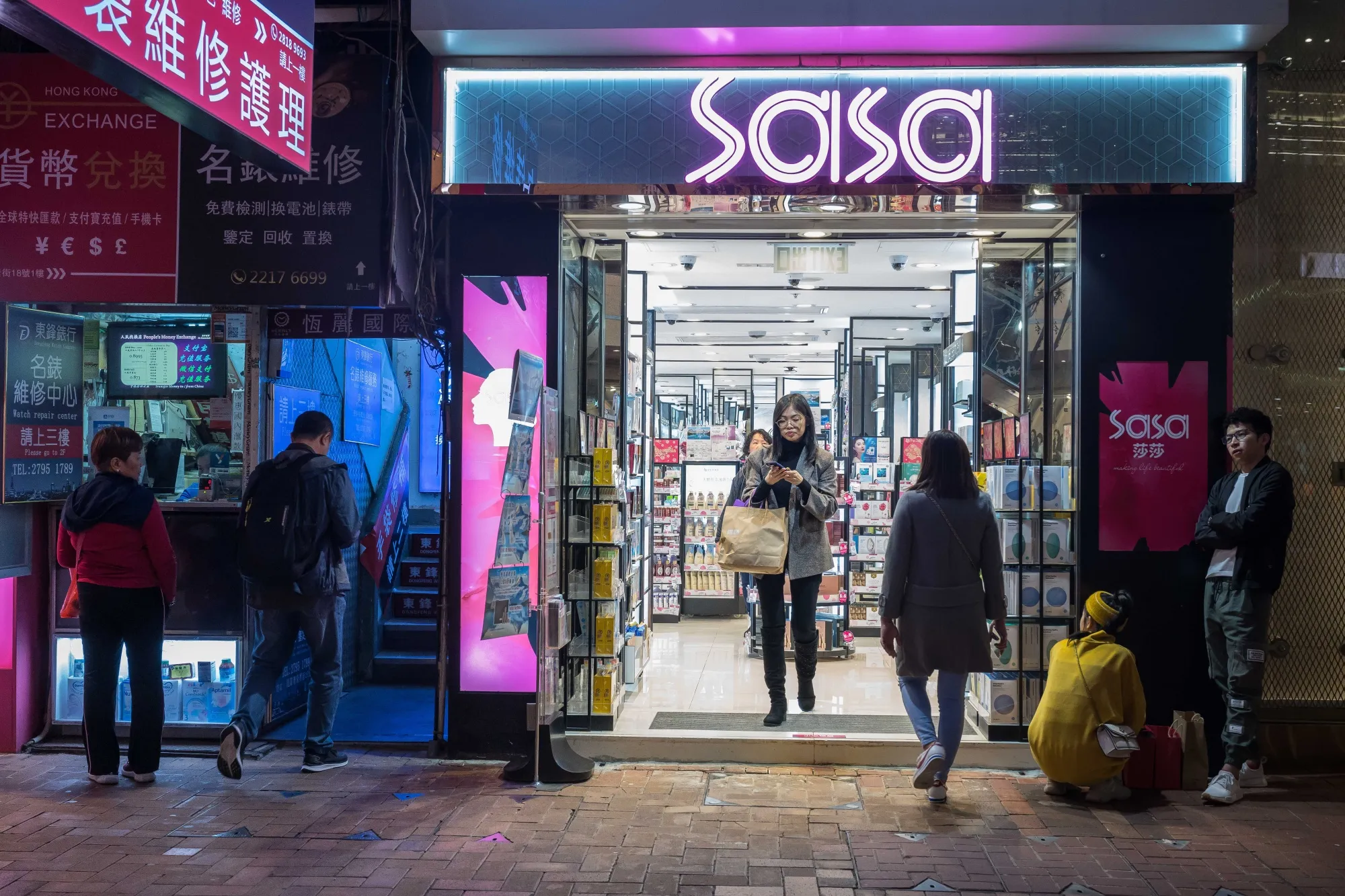 A Sa Sa store in Hong Kong.