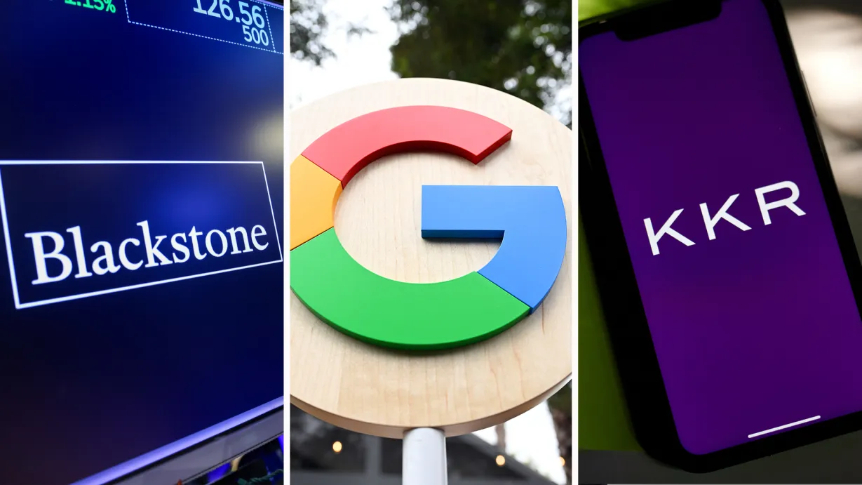 Blackstone, KKR Eye Google AI Deal