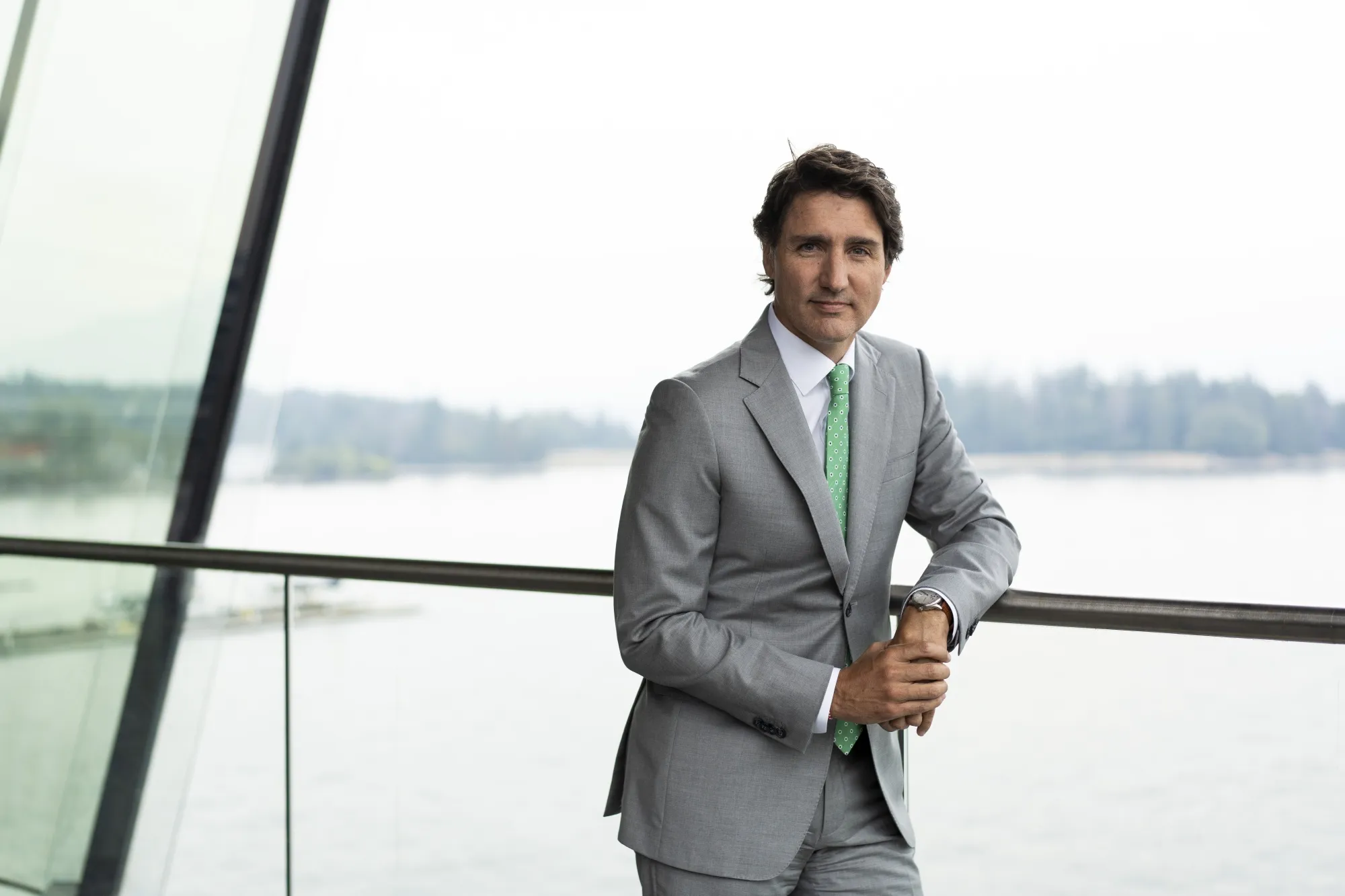 Justin Trudeau in Vancouver, on Aug. 25.