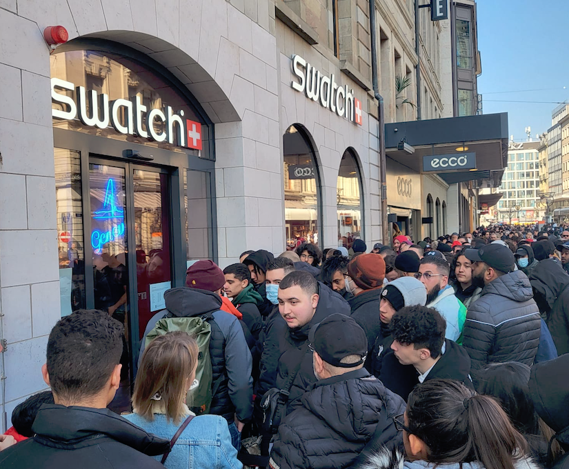 Swatch hotsell outlet store