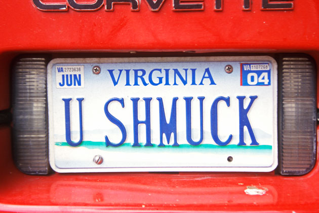 Vanity state license best sale plates