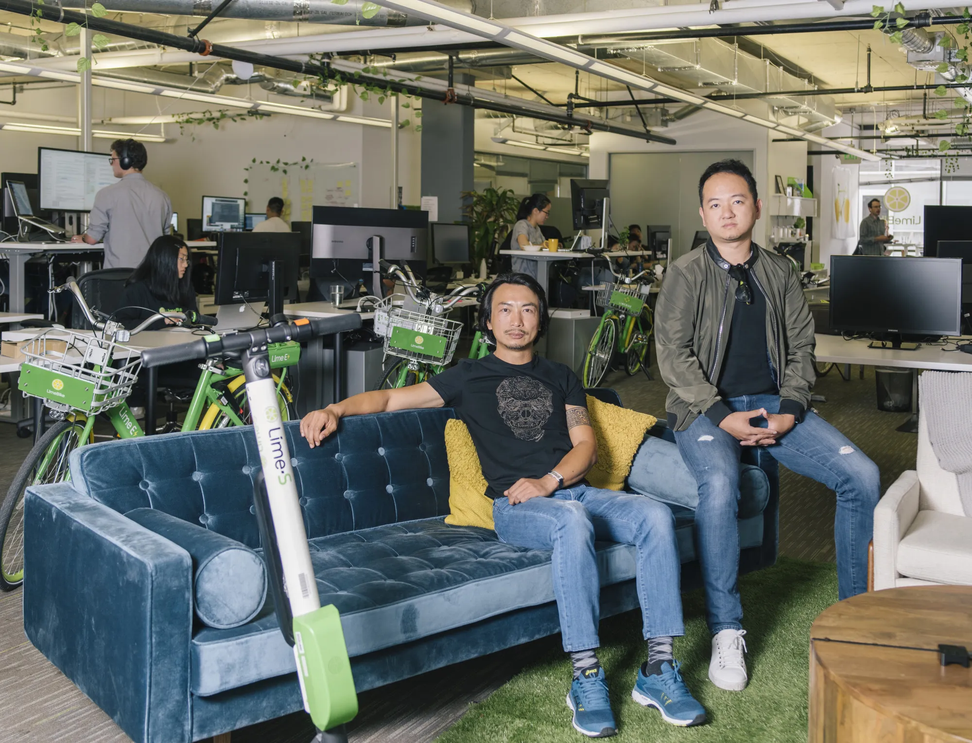 Scootable office