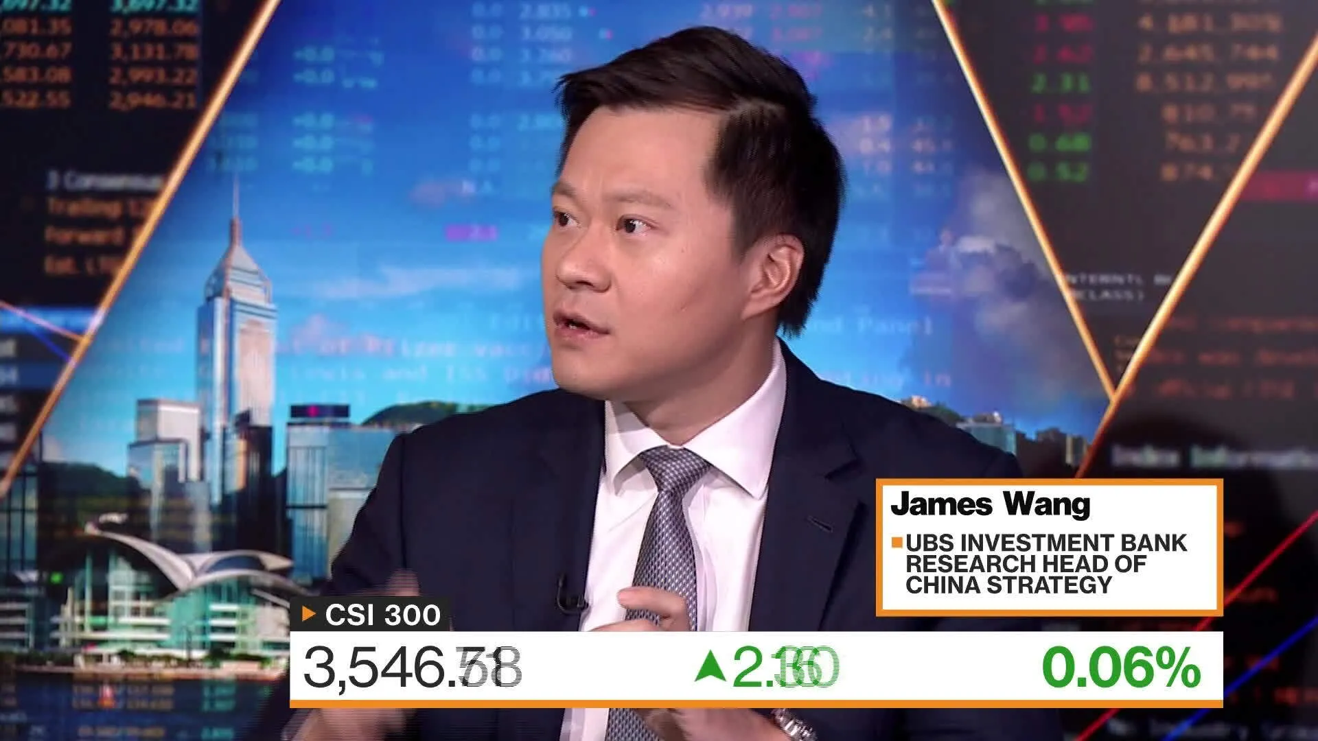 Watch UBS James Wang on China Equities Outlook - Bloomberg