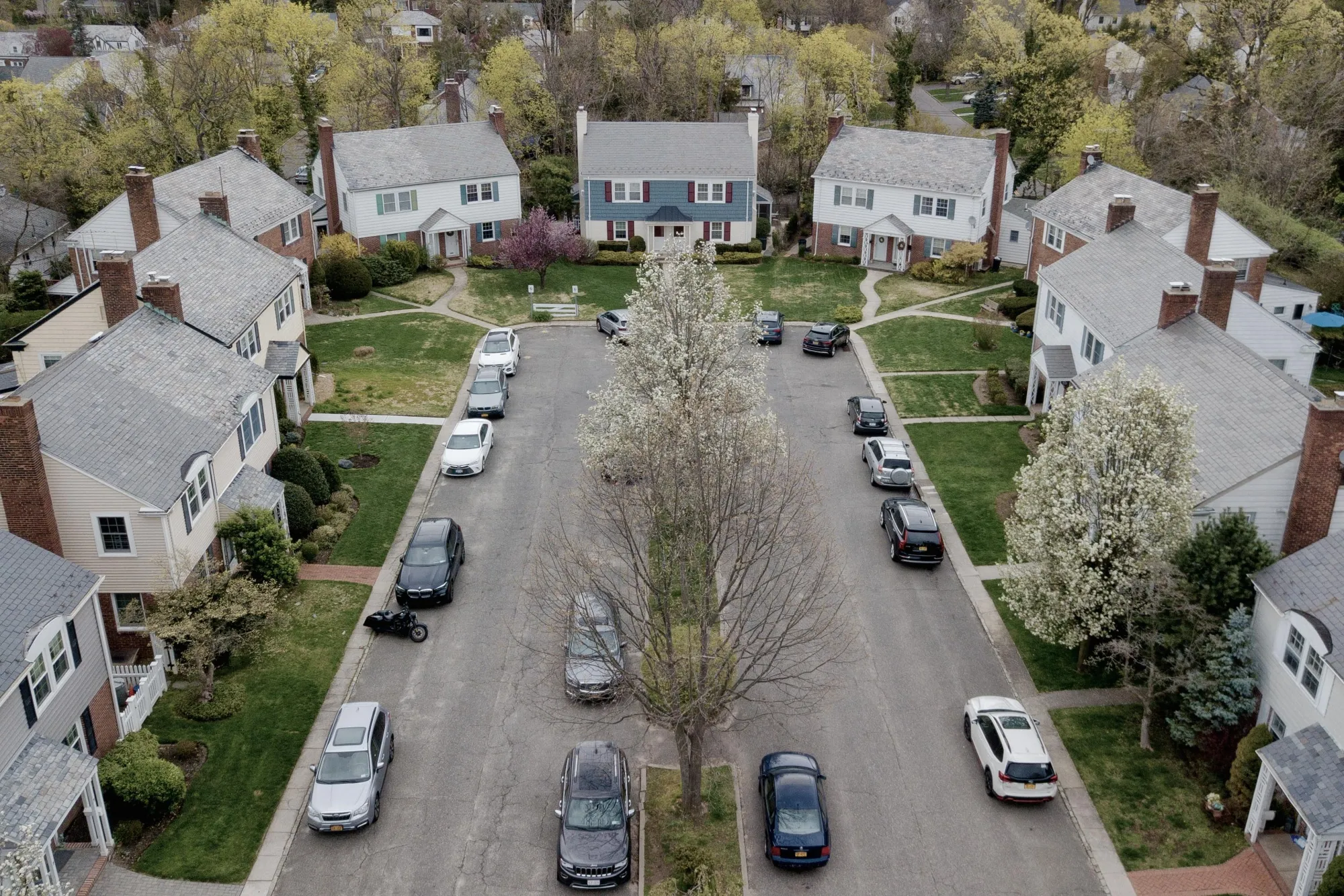 Homes in Manhasset, New York.