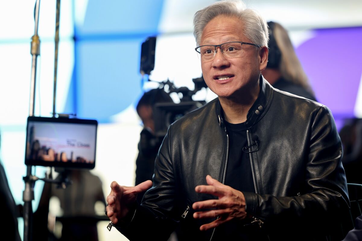 bloomberg.com - Bernadette Toh - Nvidia's Huang Spurs Asia Tech Rally With AI, Robots Hype