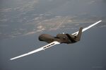 An RQ-4 Global Hawk drone.
