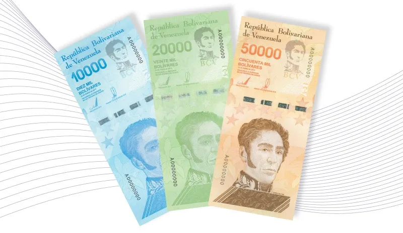 Venezuela’s central bank says it will&nbsp;begin circulating new 10,000, 20,000 and 50,000 bills.