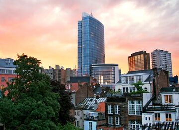 Madou Tower in Brussels.