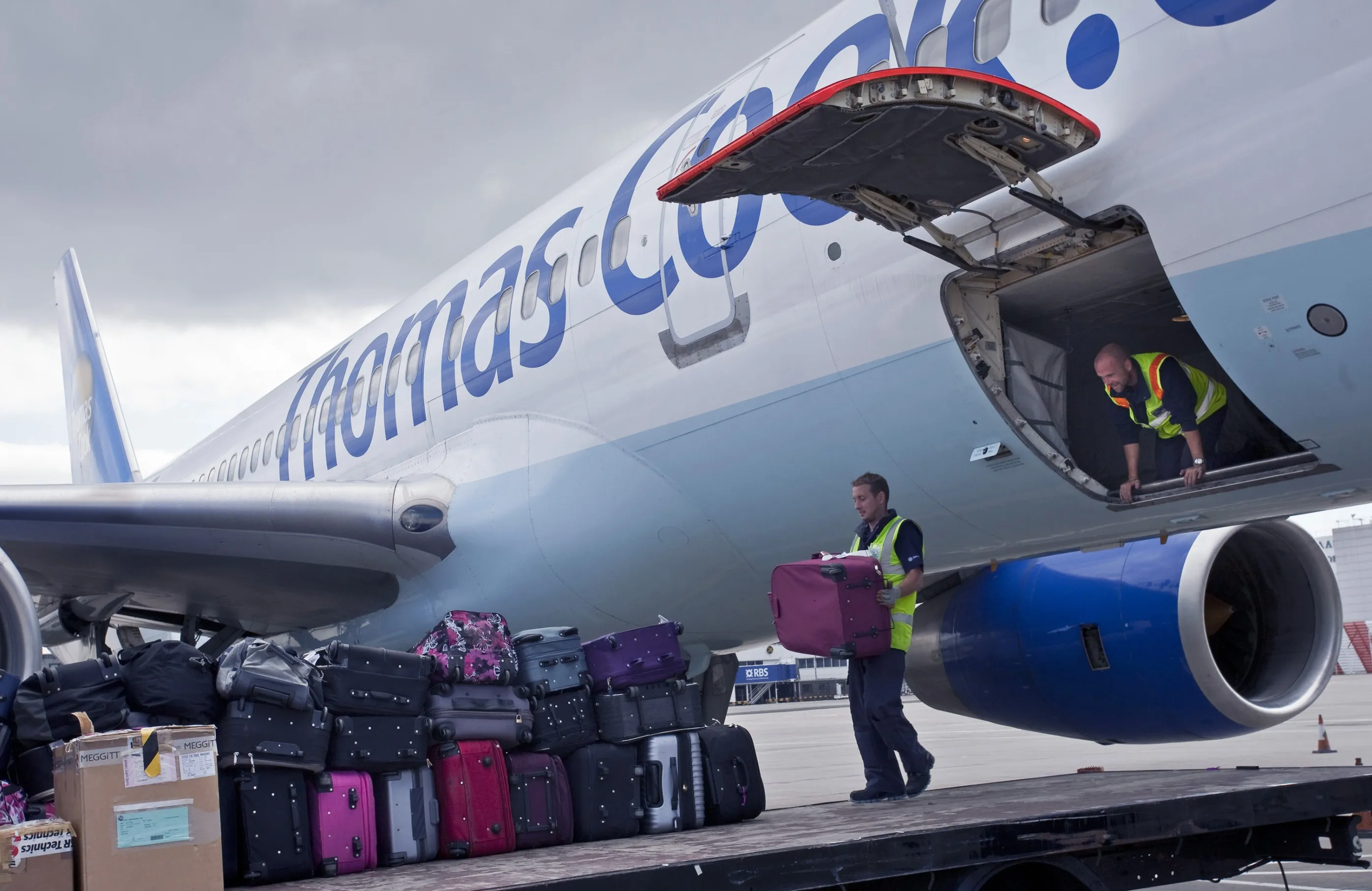 Passengers At BAA's Glasgow Airport