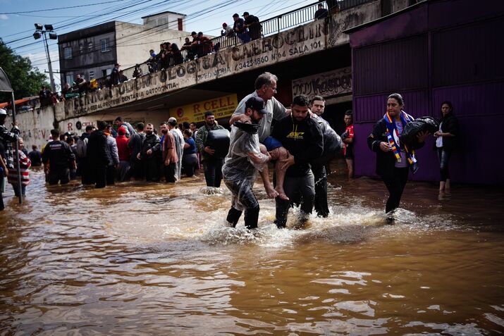 Brazil's Worst Flooding In 80 Years Leaves Dozens Dead And Missing