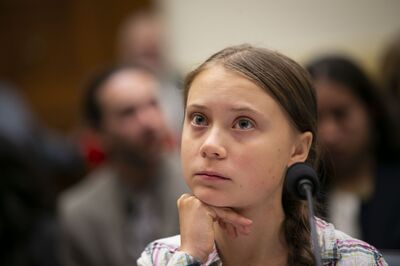 Climate Activist Greta Thunberg Testifies Before House Select Committee On The Climate Crisis 