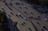 Aerial Views Of Rush Hour Traffic