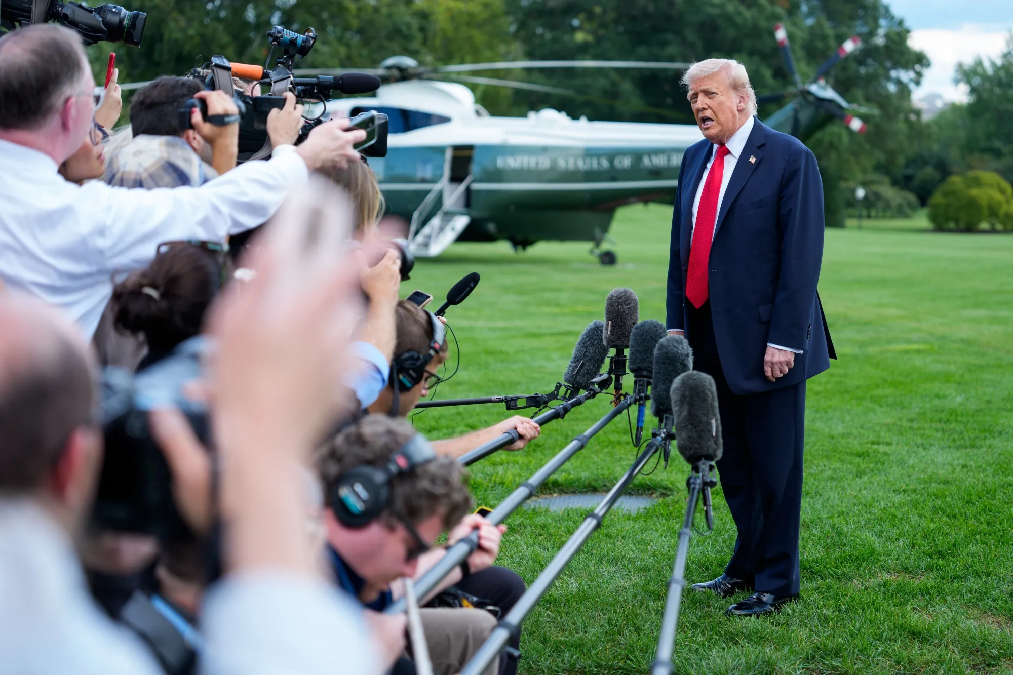 US President Donald Trump