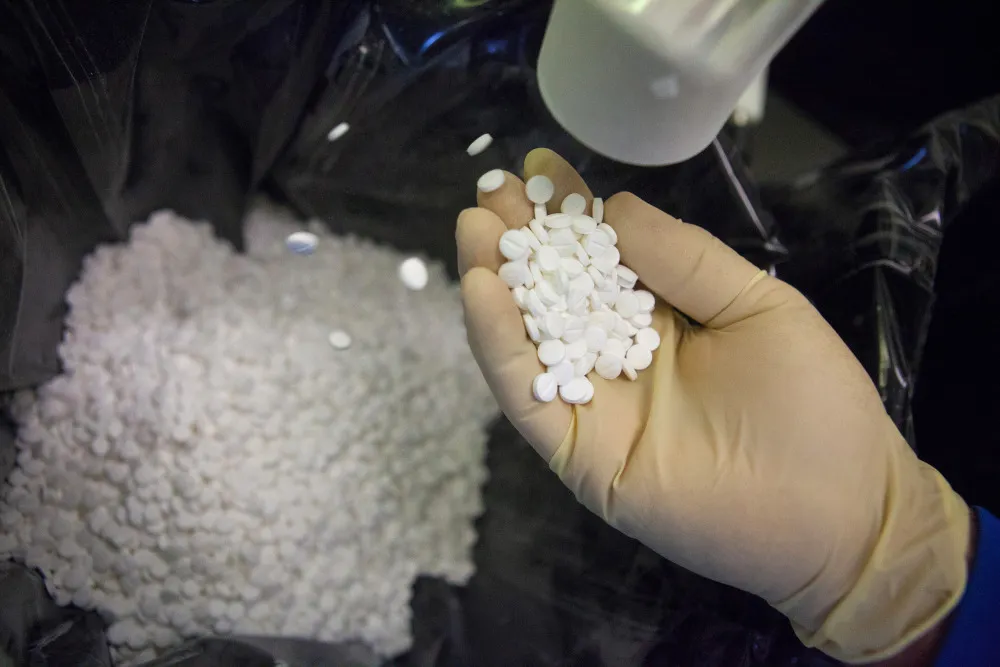 The Stada Arzneimittel AG pharmaceutical factory in Bad Vilbel, Germany.