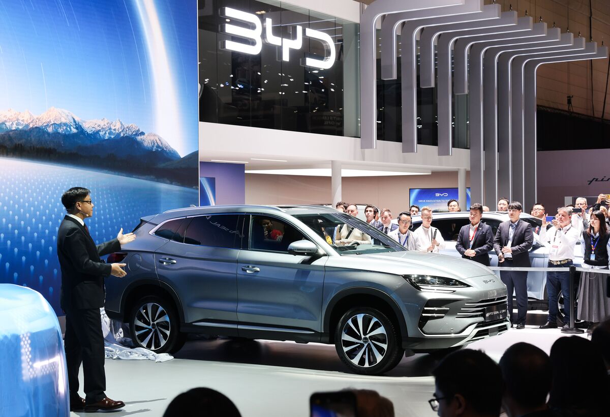 BYD's $34,000 SUVs Are Stirring Up German Angst
