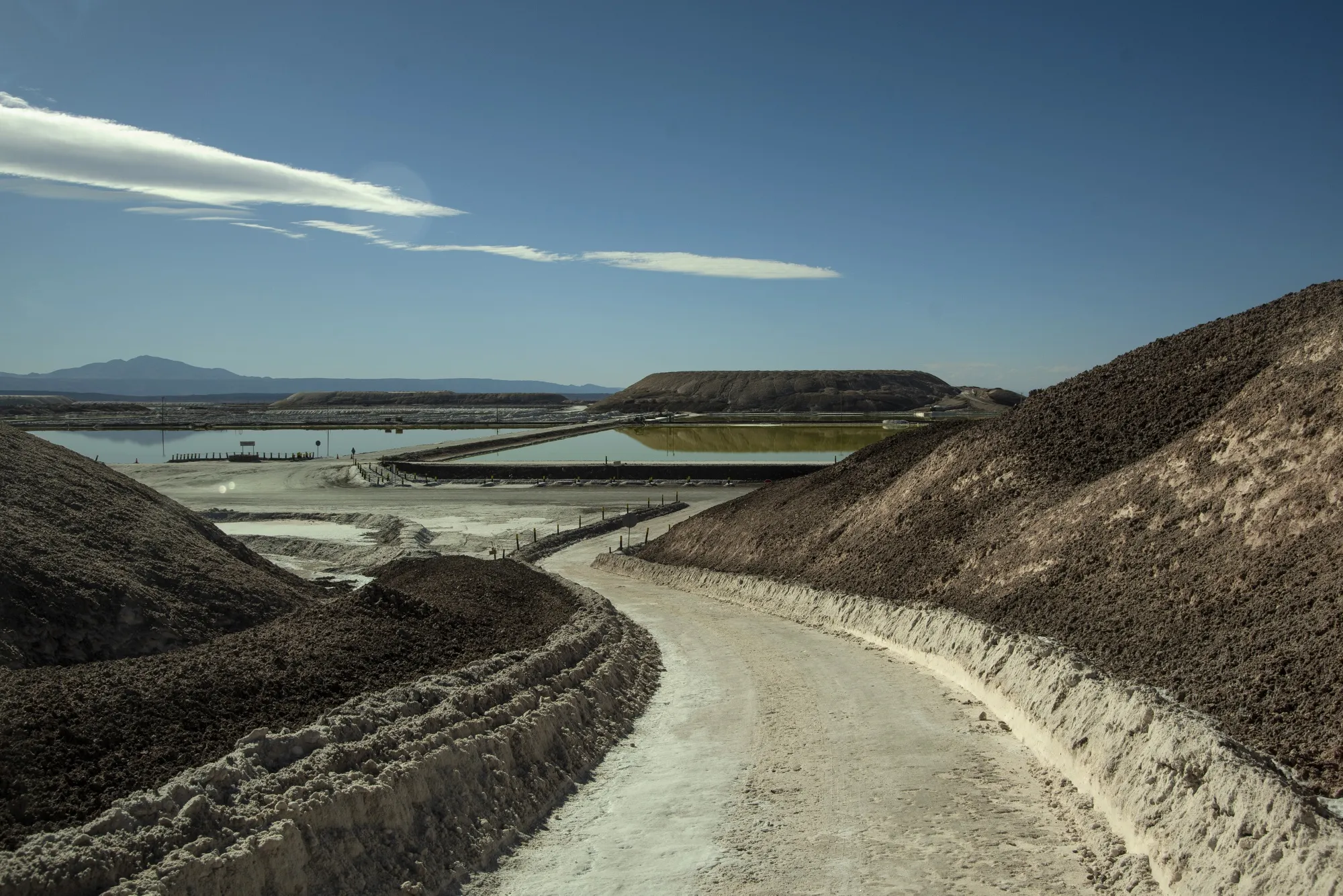 An SQM&nbsp;lithium mine.