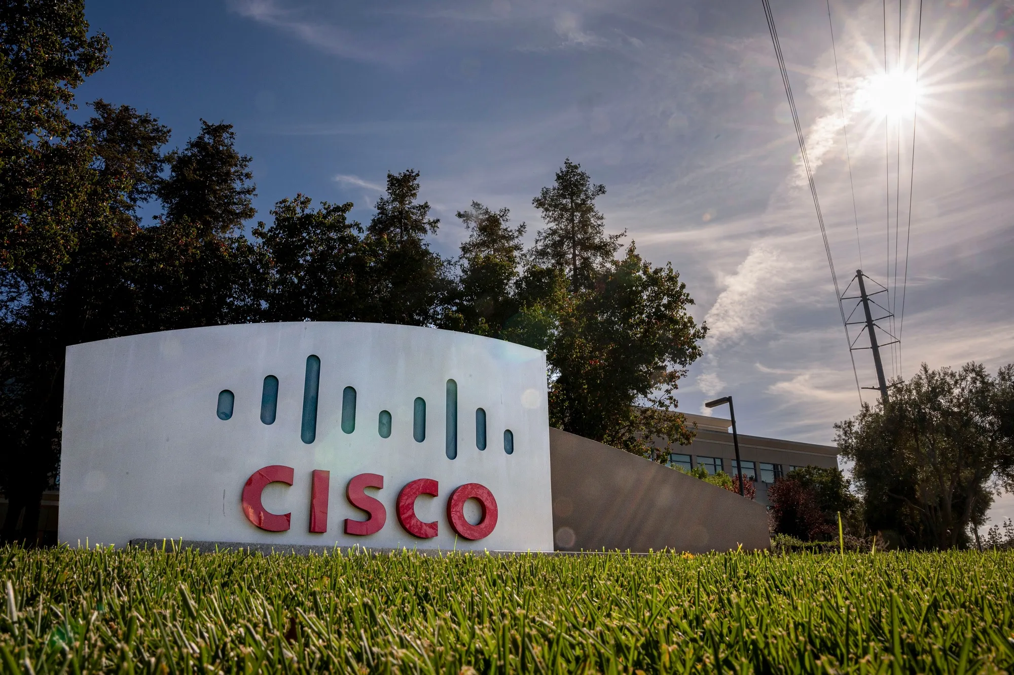 Cisco headquarters in San Jose, California.