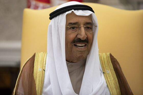 Kuwait’s 91-Year-Old Emir in U.S. for Post Surgery Treatment