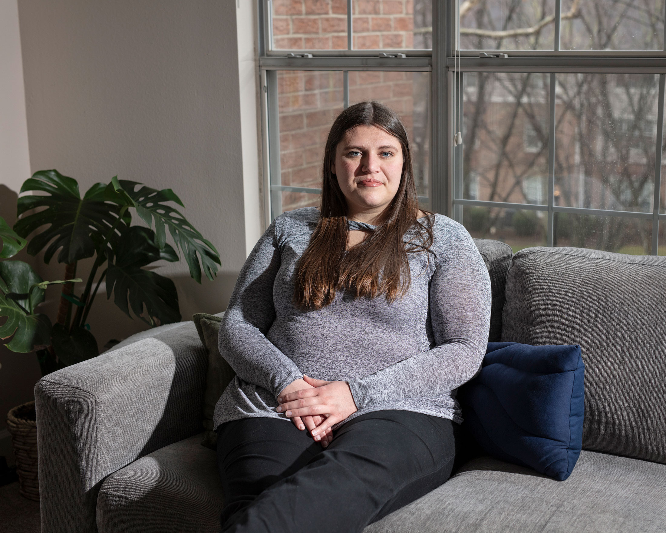 Kjerstin Roberts at home in North Carolina.