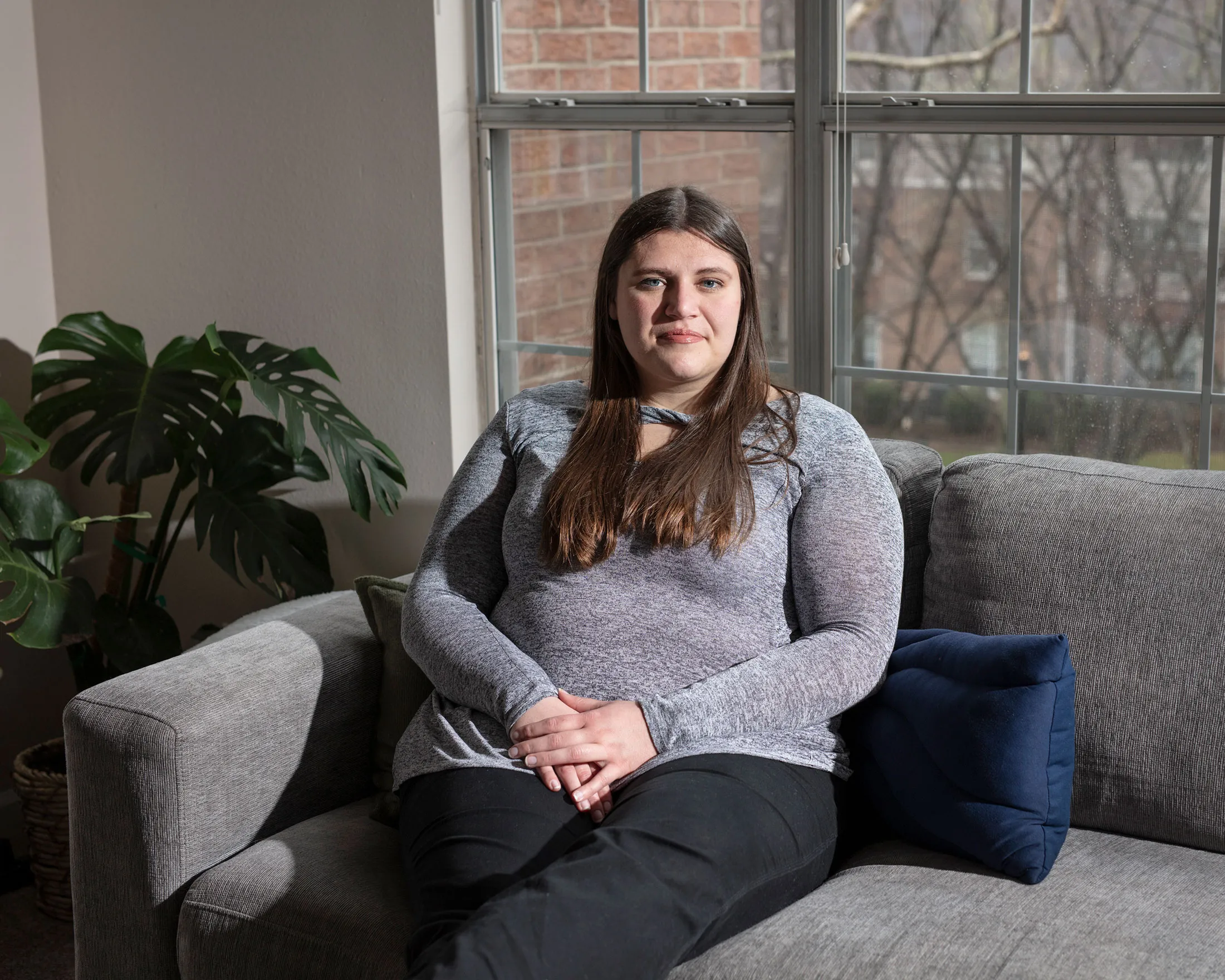 Kjerstin Roberts&nbsp;at home in North Carolina.