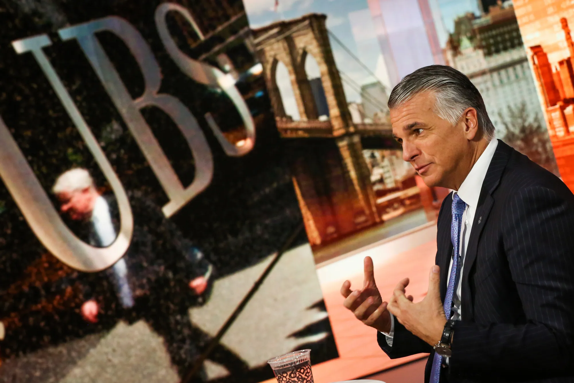 UBS's Ermotti Says Volatility Set to Become More Normal in 2018