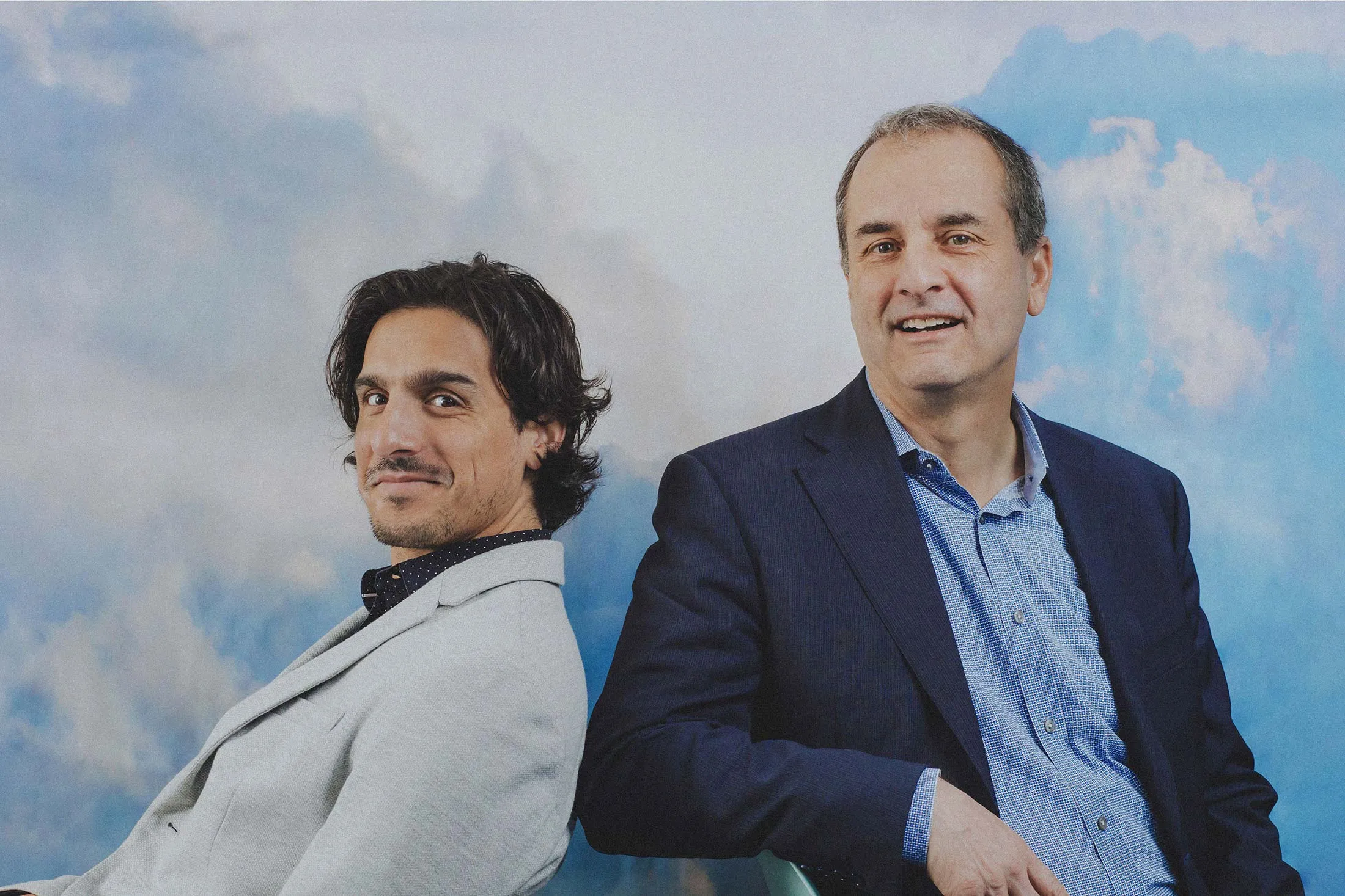 Bard College’s Goodstein and Shaikh, a vice-president at ING Financial Services and an alumnus of Bard’s&nbsp;MBA in Sustainability program.