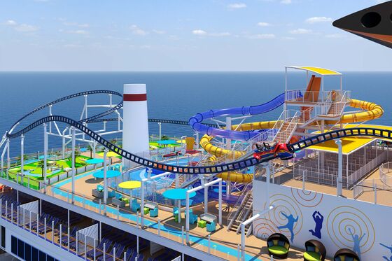 Carnival’s Massive New Cruise Ship Braves Covid With a Roller Coaster