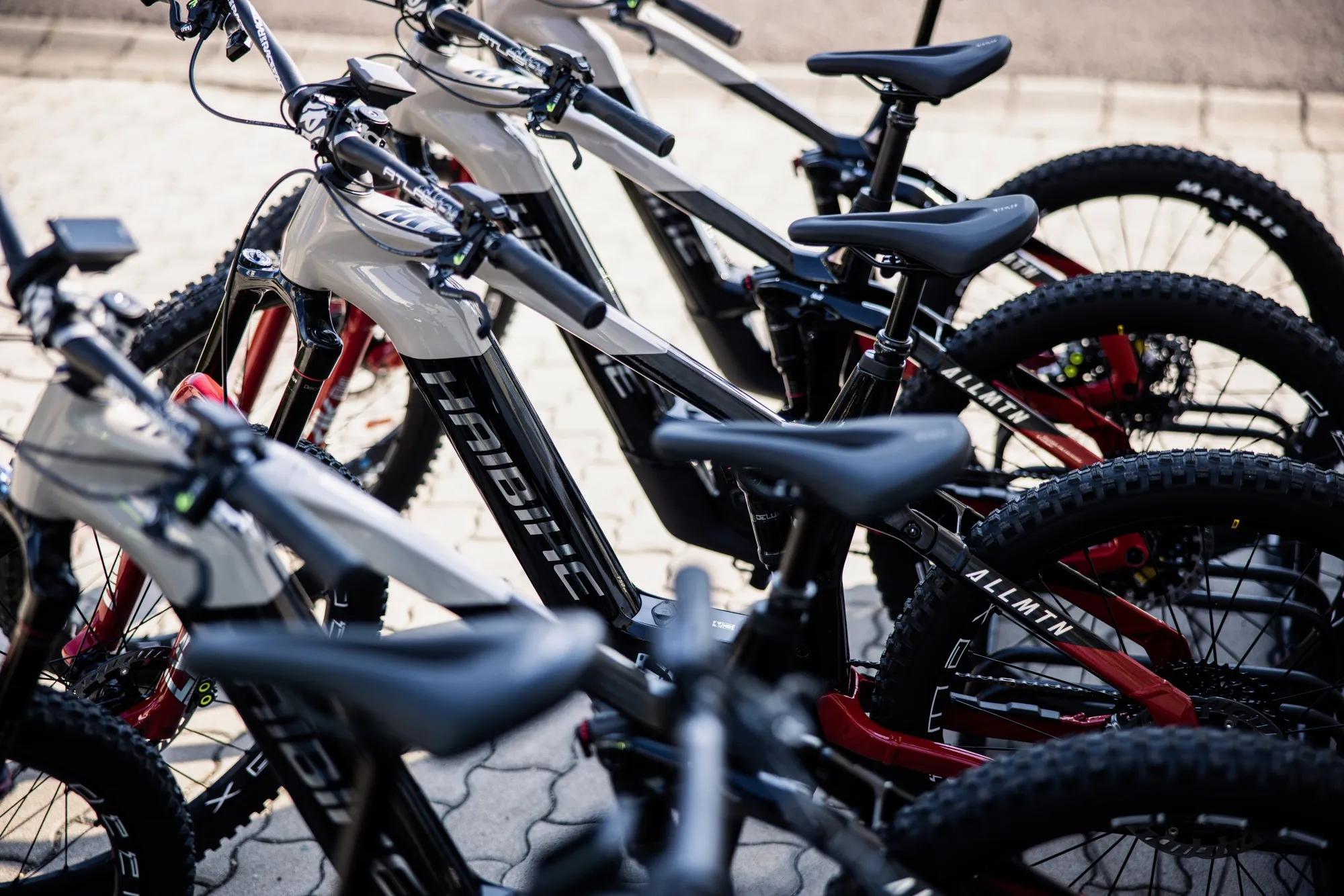 E-bikes.