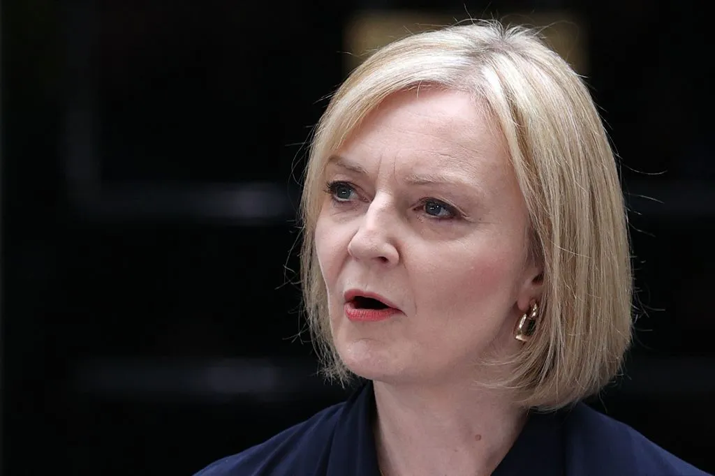 British Prime Minister Liz Truss