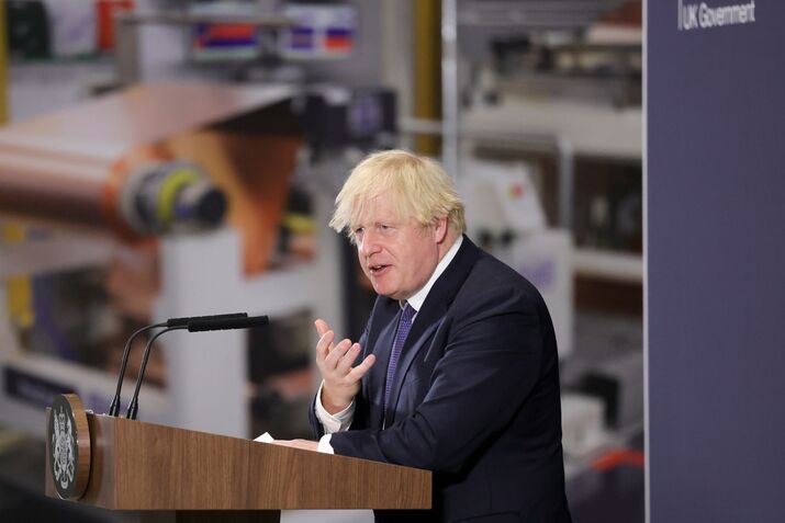 Prime Minister Boris Johnson Levelling UP Speech
