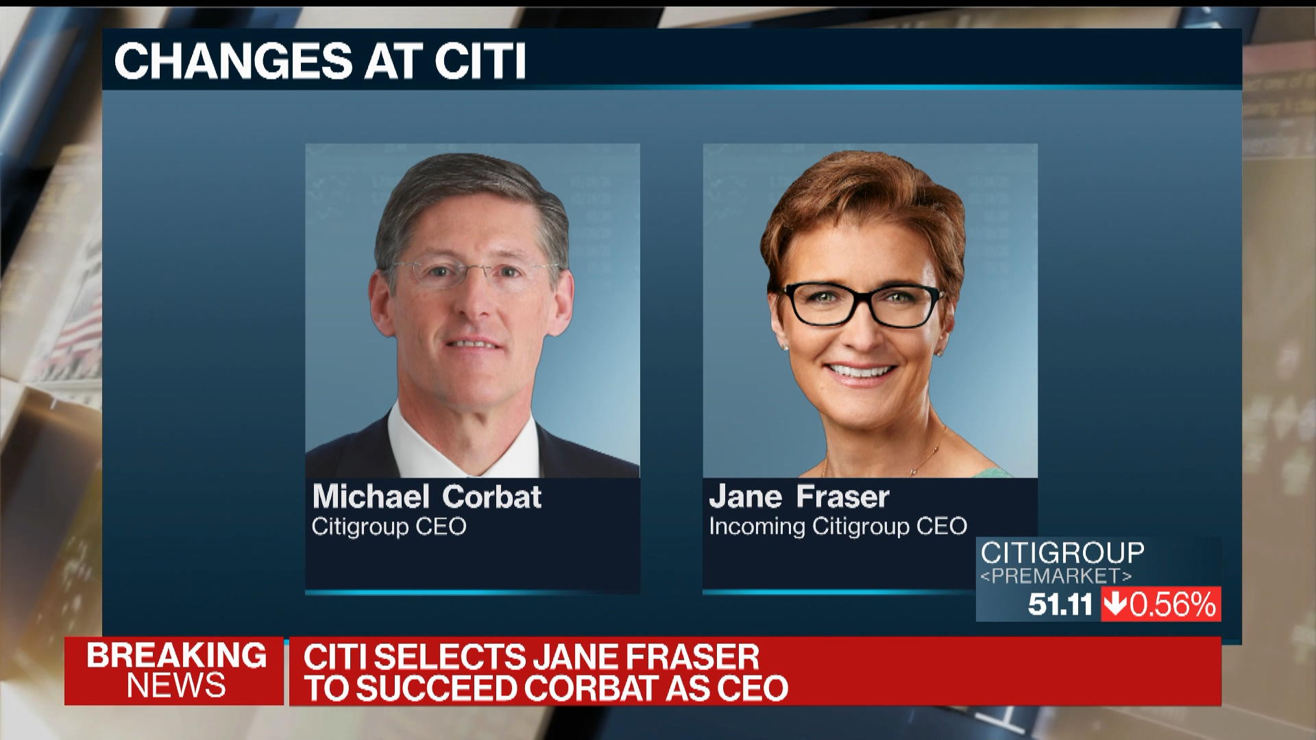 After Jane Fraser at Citigroup, Who's Next to Break Banking's