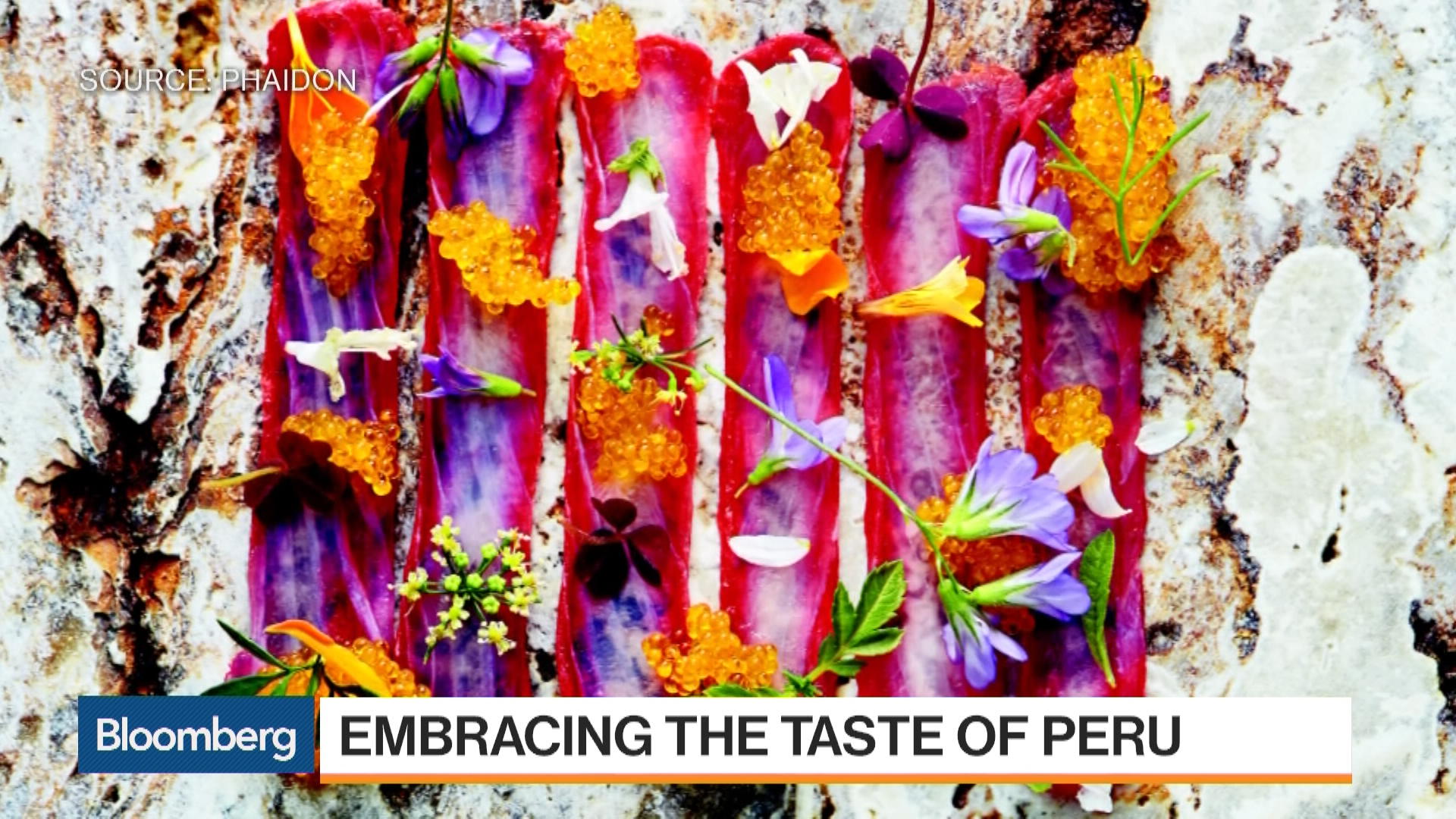 Watch Embracing the Taste of Peru Bloomberg